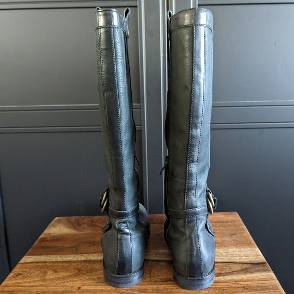 Cole Haan "Liberty" Boot 6.5 Black Green - Picture 5 of 6